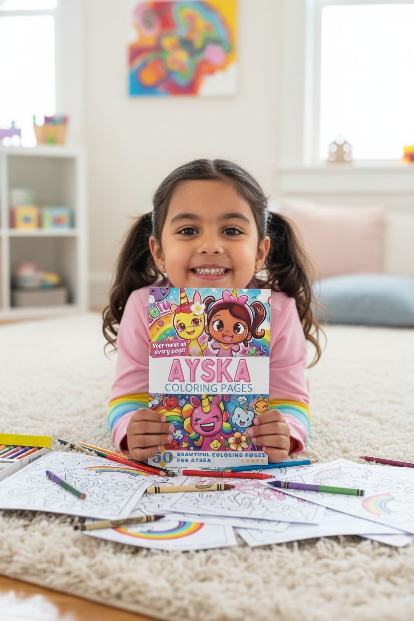 Ayska personal coloring pages