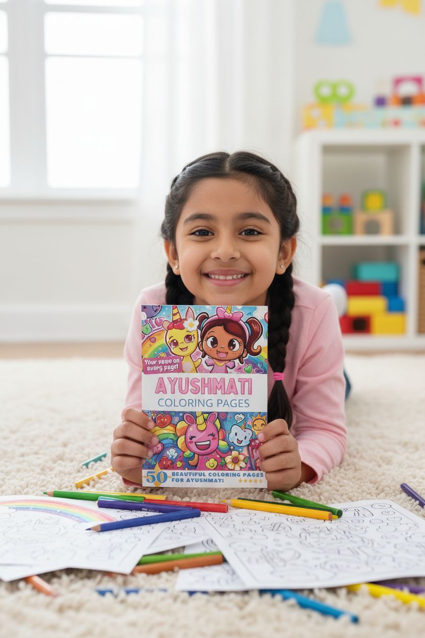 Ayushmati personal coloring pages