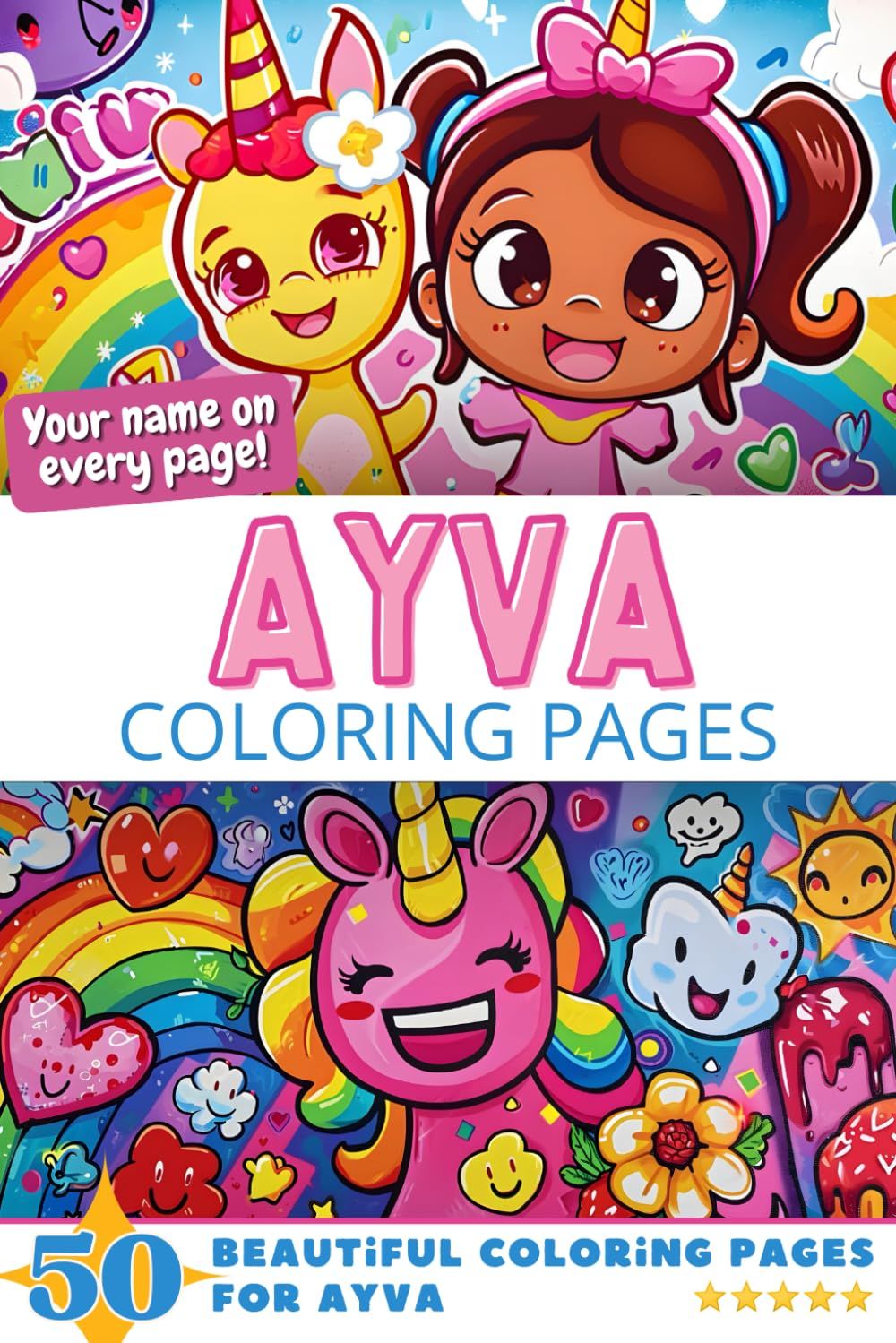 Ayva Coloring Pages Cover