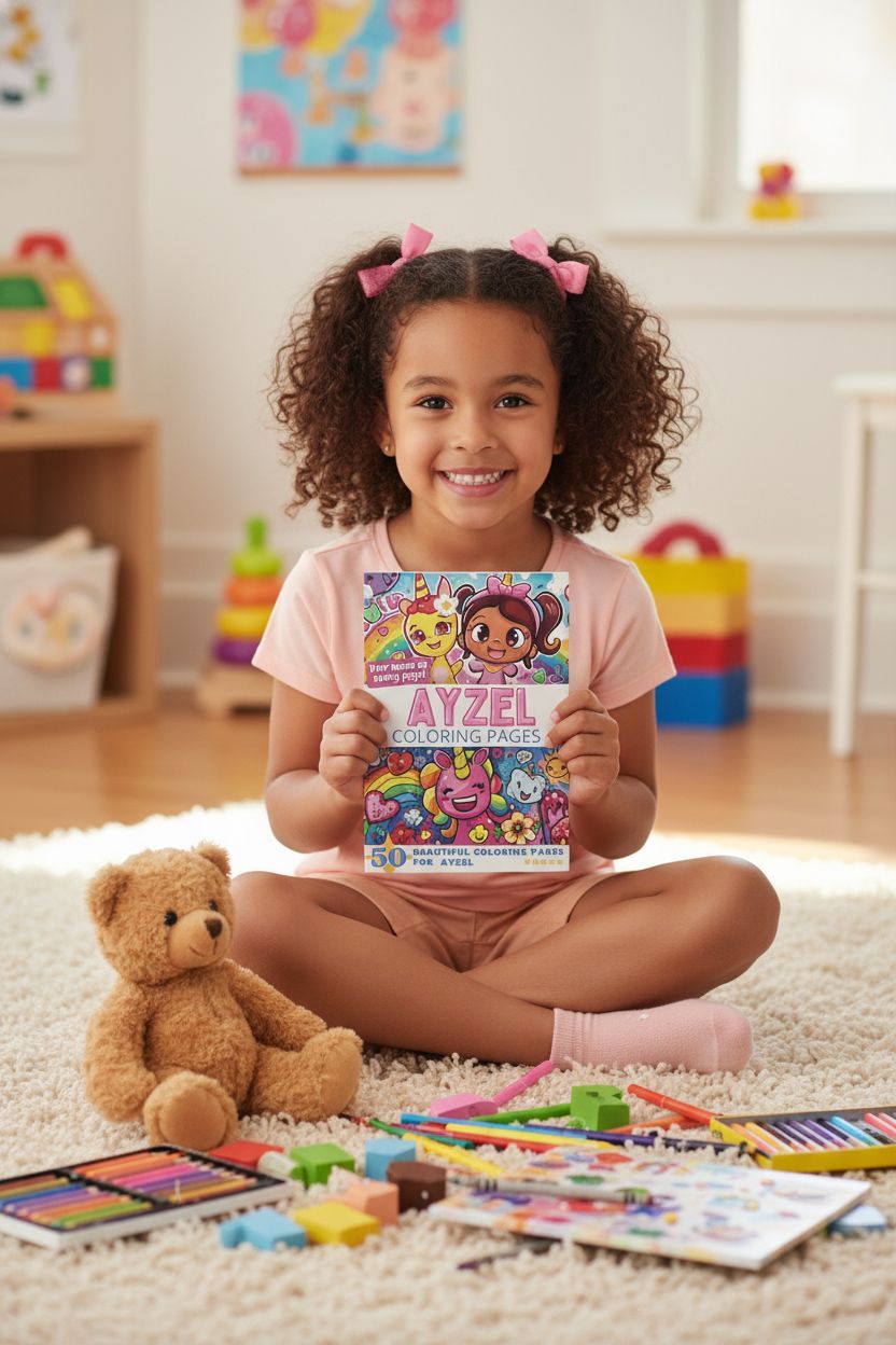 Ayzel personal coloring pages