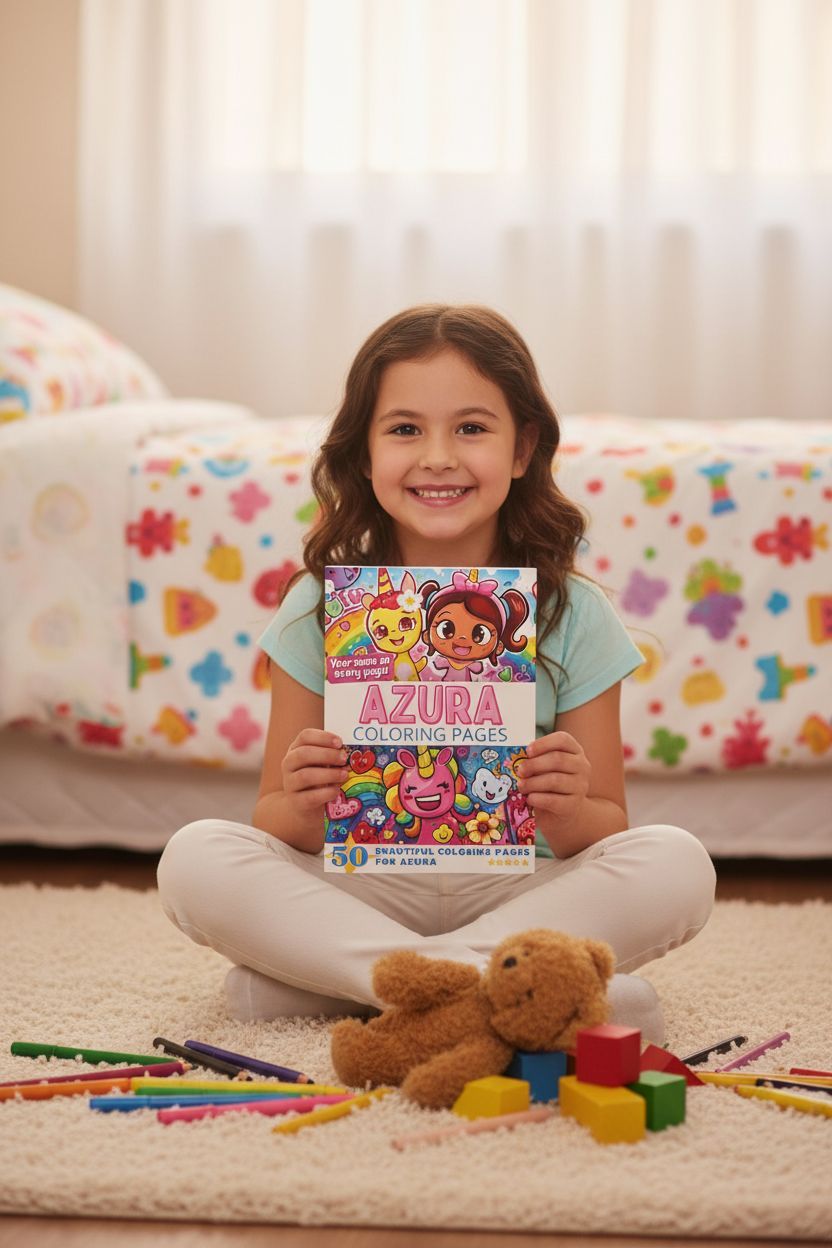 Azura personal coloring pages