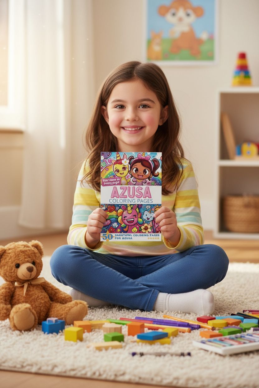 Azusa personal coloring pages