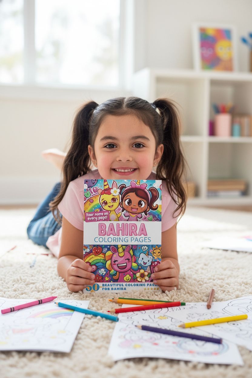 Bahira personal coloring pages