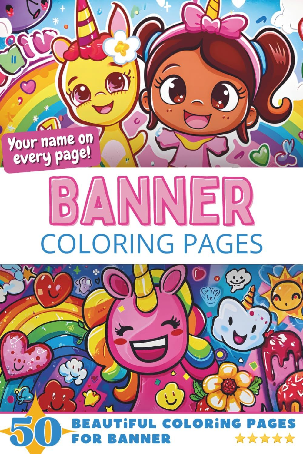 Banner Coloring Pages Cover