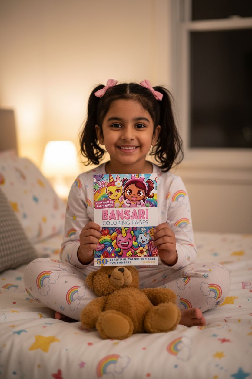 Bansari personal coloring pages