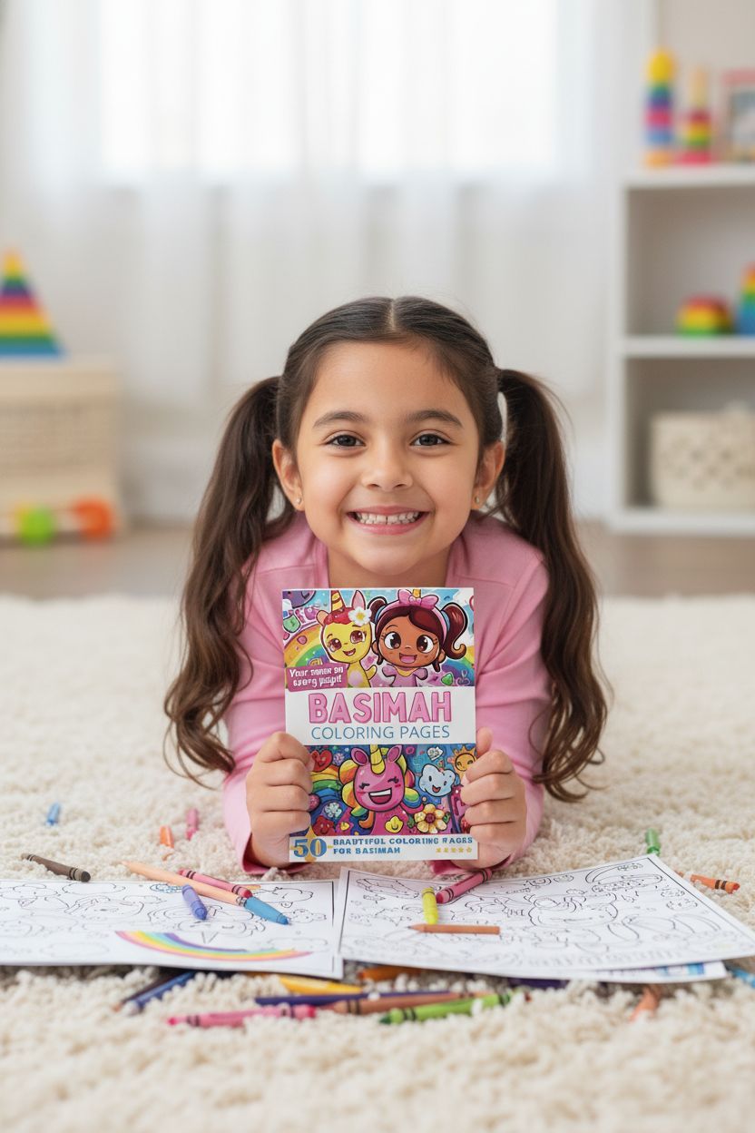 Basimah personal coloring pages