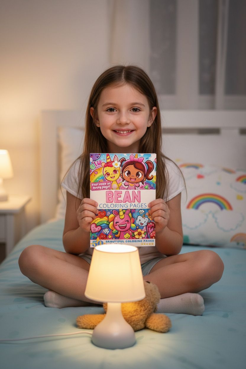 Bean personal coloring pages