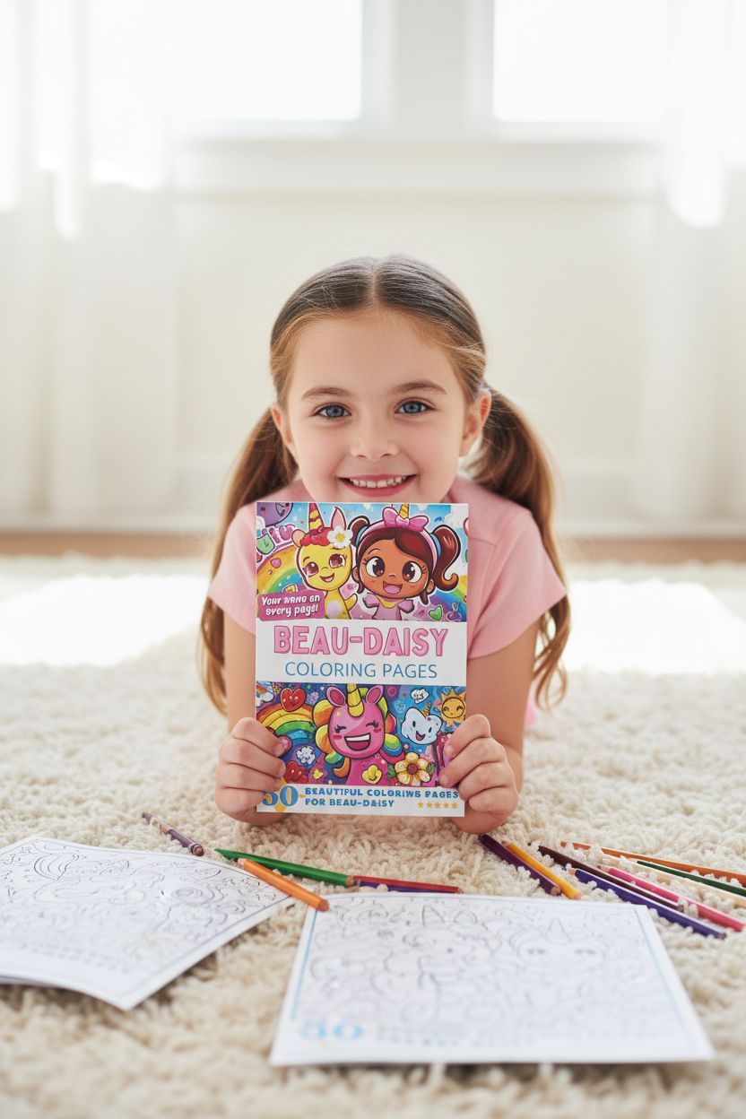 Beau-Daisy personal coloring pages