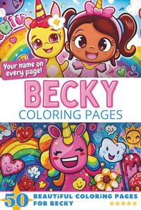 Becky Coloring Book Cover