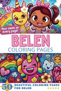 Belen Coloring Book Cover