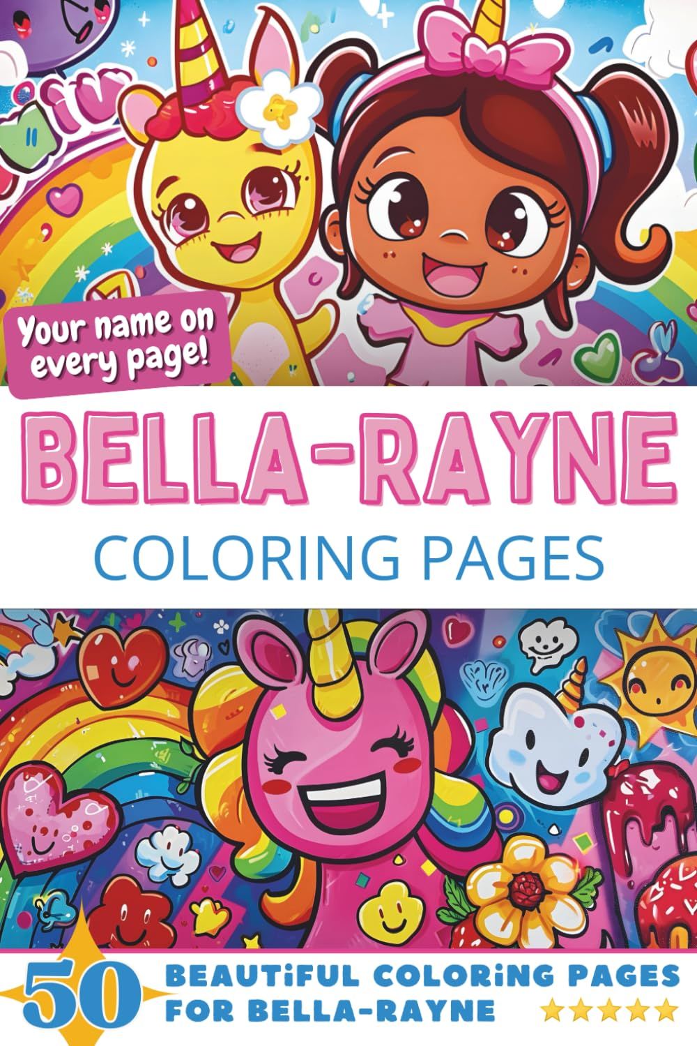 Bella-Rayne Coloring Pages Cover