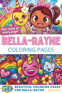 Bella-Rayne Coloring Book Cover