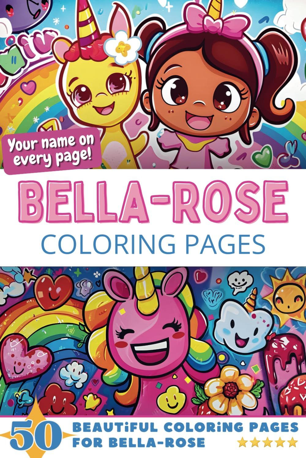 Bella-Rose Coloring Pages Cover