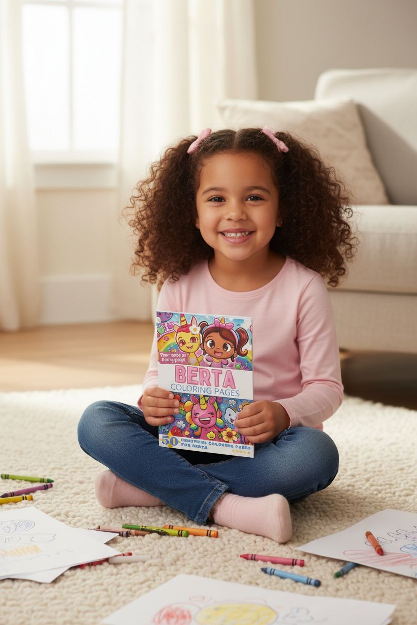 Berta personal coloring pages