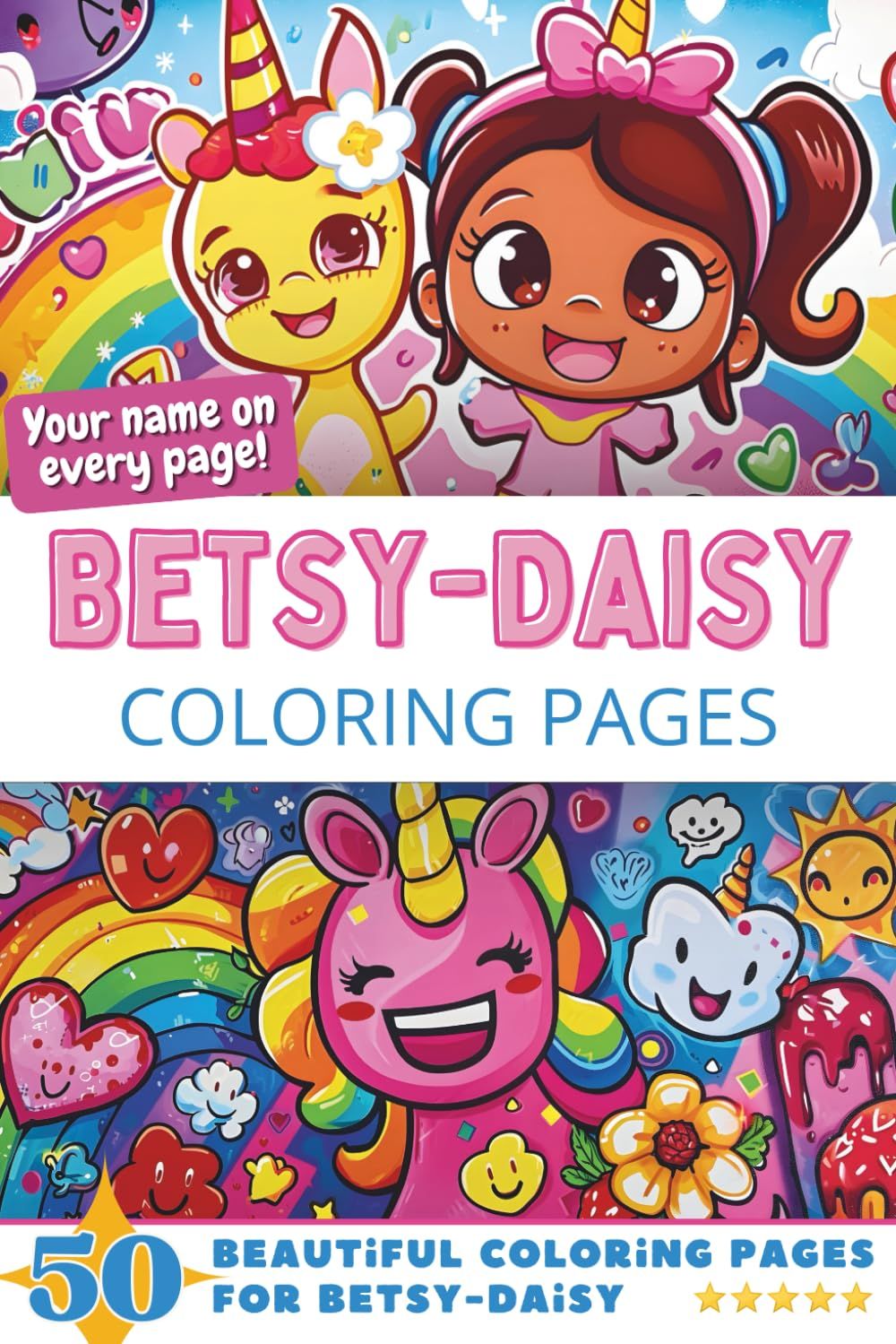 Betsy-Daisy Coloring Pages Cover