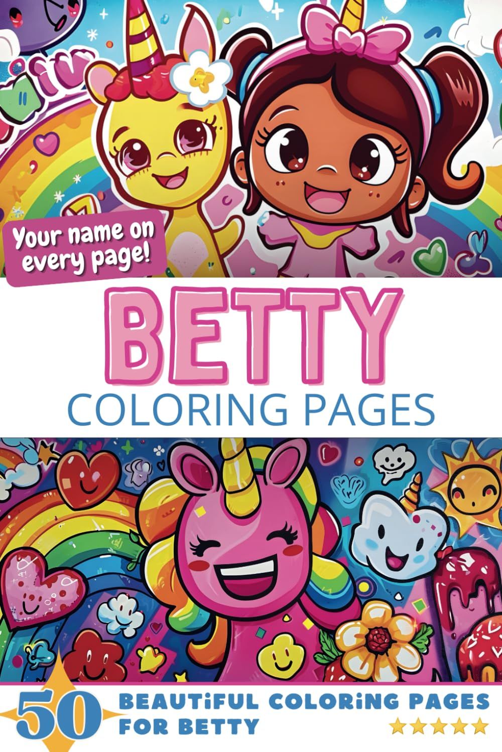 Betty Coloring Pages Cover