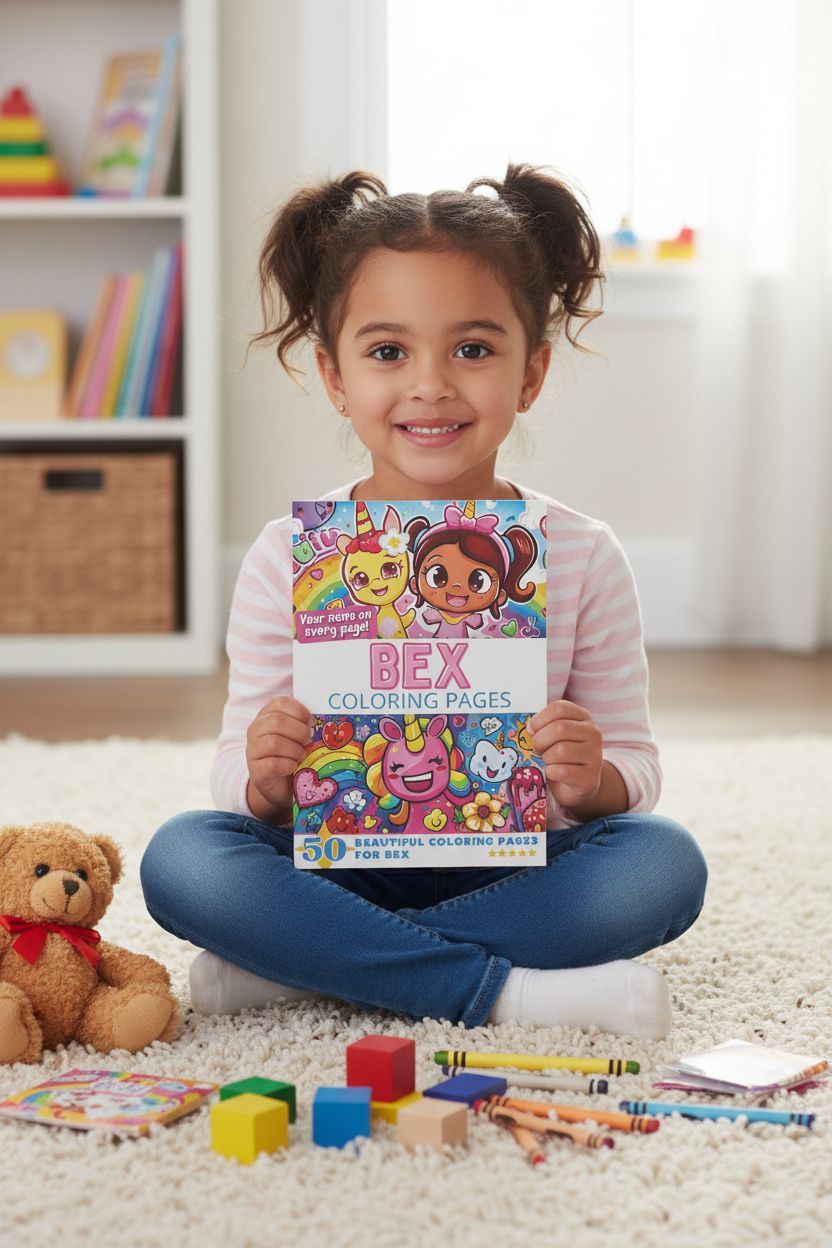 Bex personal coloring pages