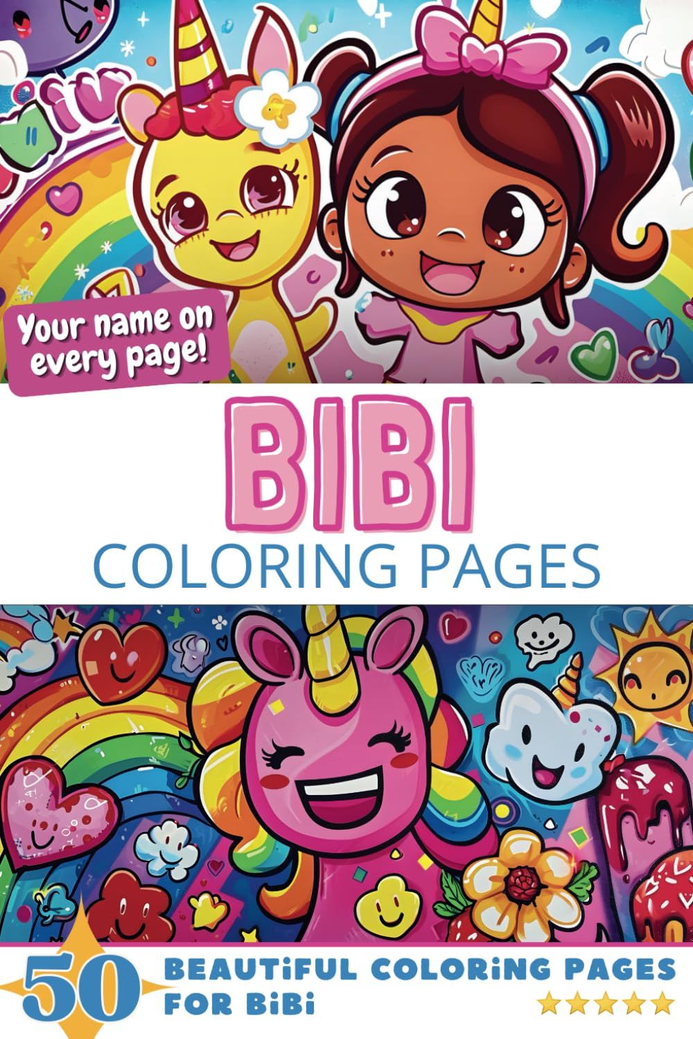 Bibi Coloring Book Cover