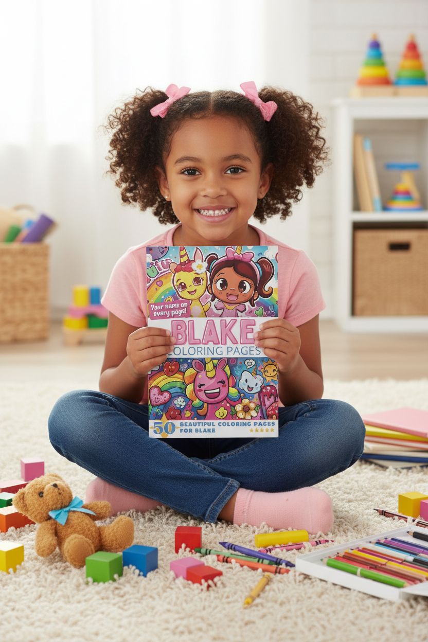 Blake personal coloring pages