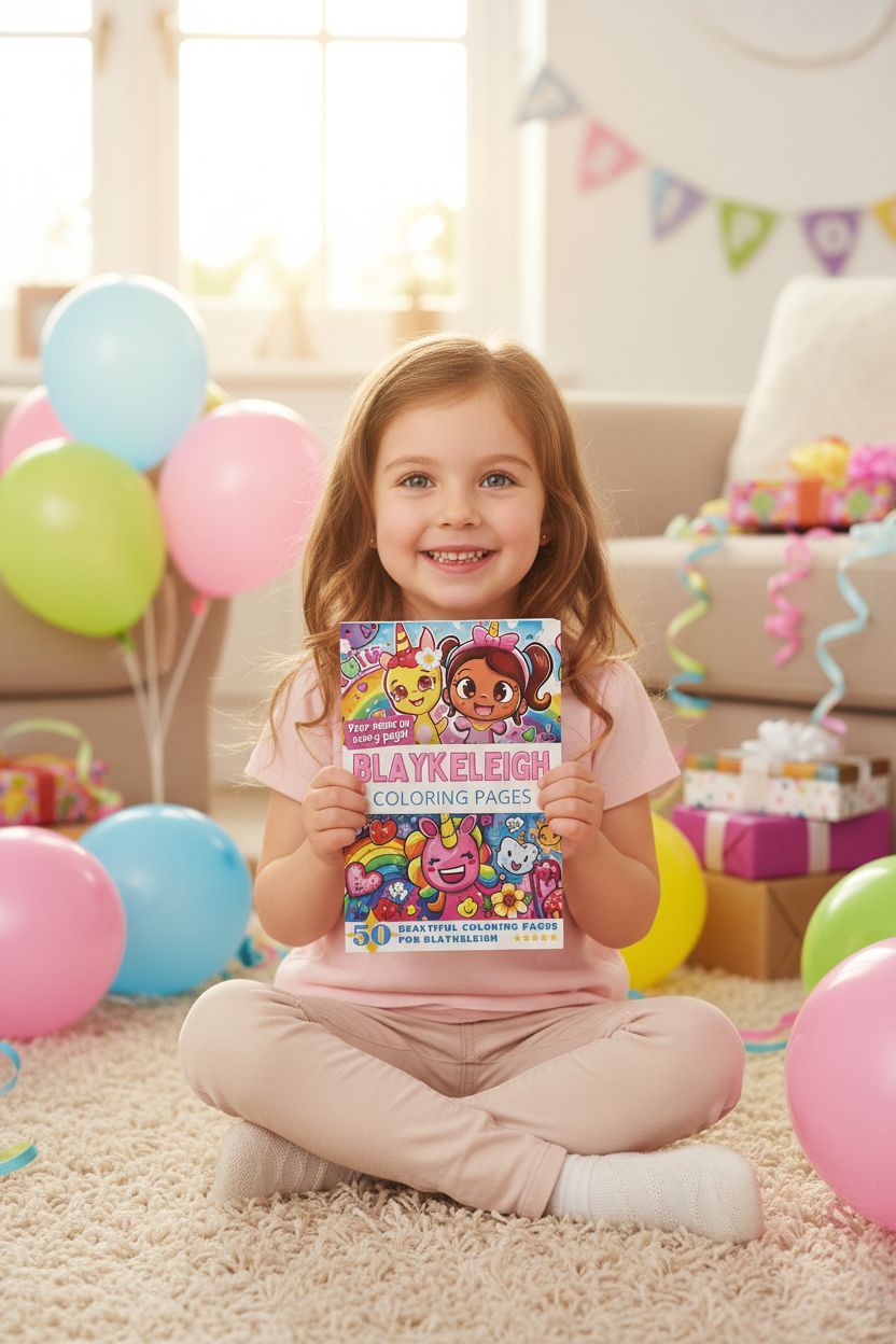 Blaykeleigh coloring book in use