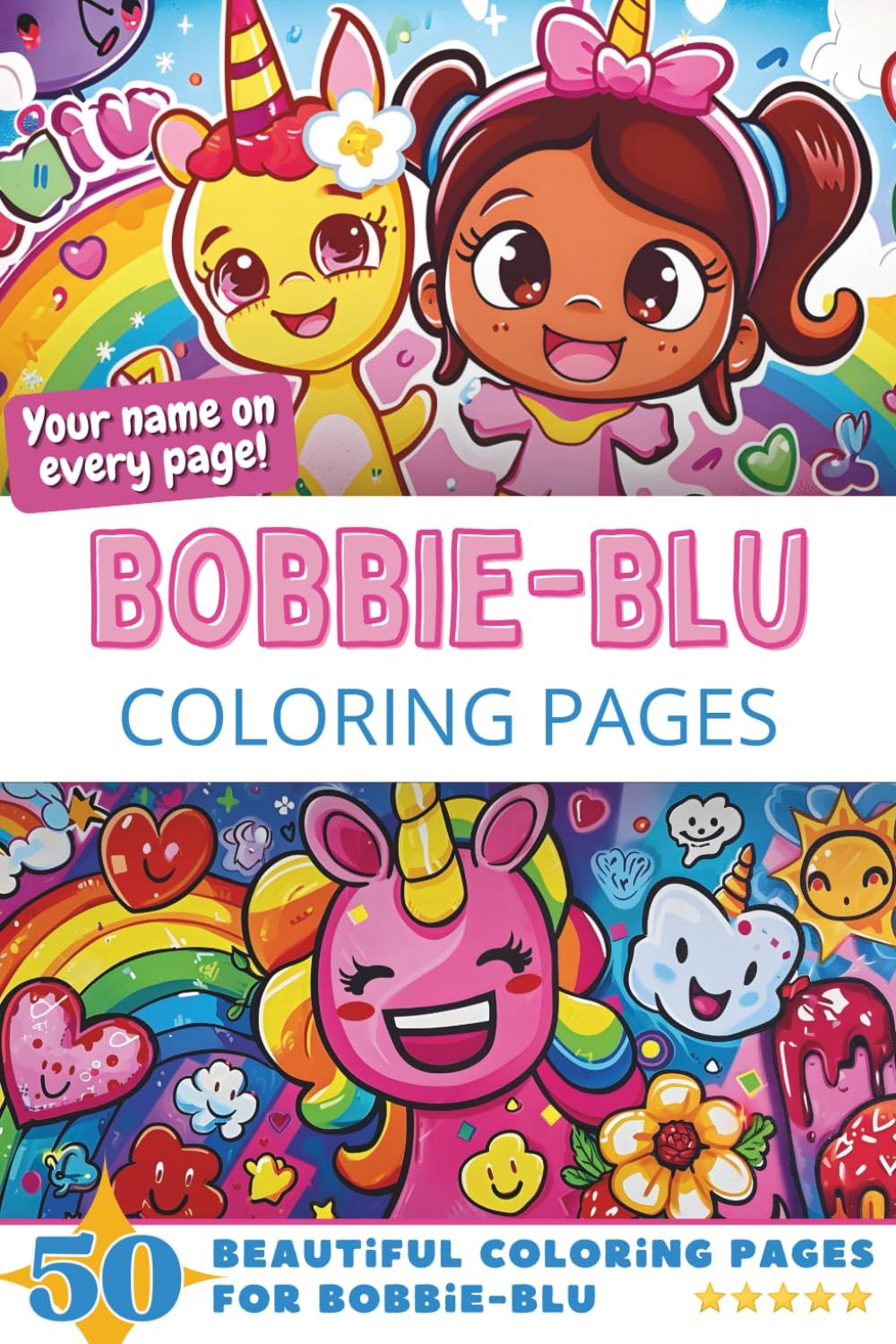 Bobbie-Blu Coloring Pages Cover