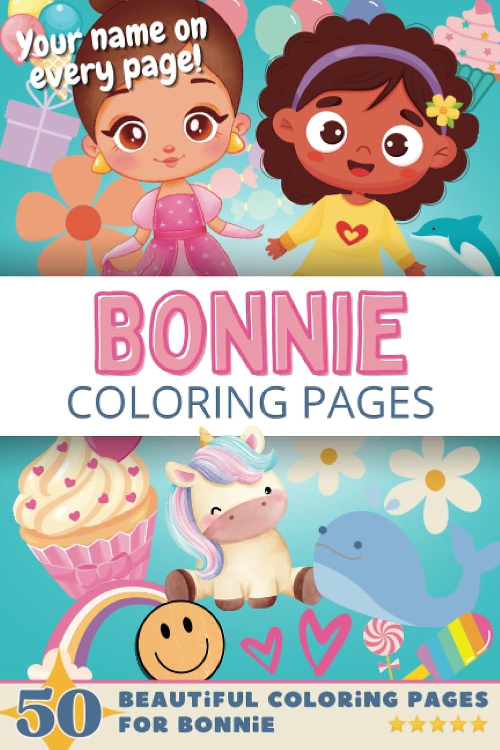 Bonnie Coloring Pages Cover