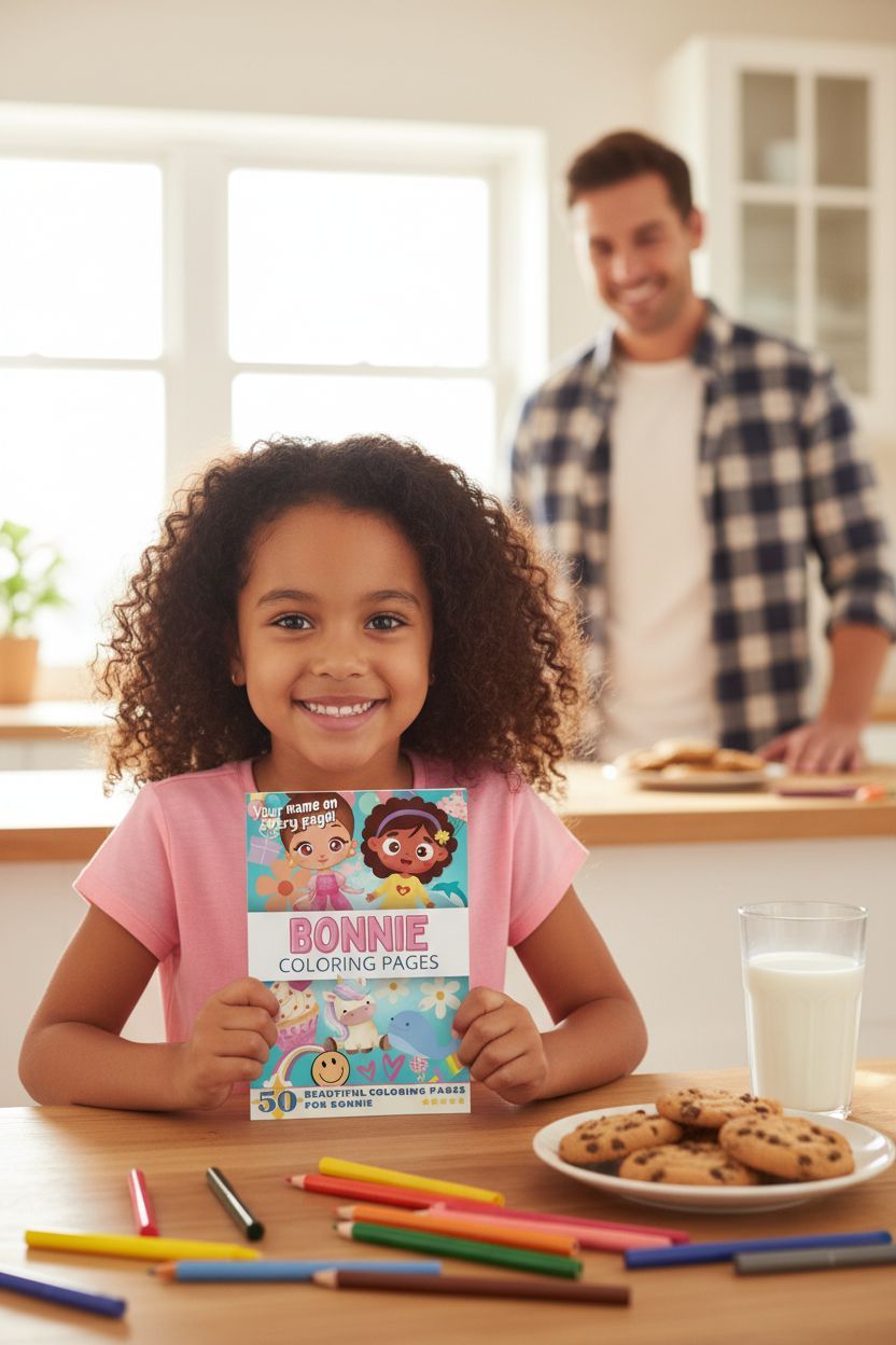 Bonnie personal coloring pages