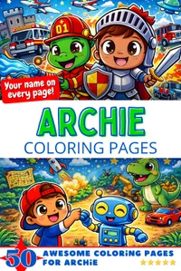 Archie Coloring Book Cover