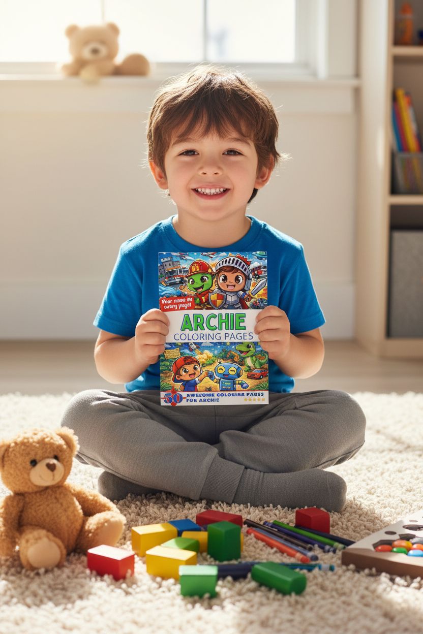 Archie personal coloring pages