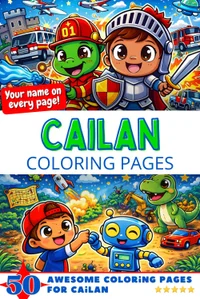 Cailan Coloring Book Cover