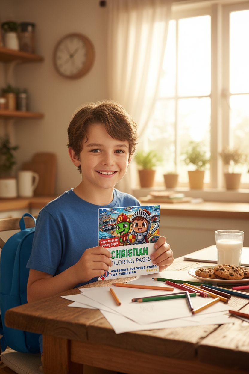 Christian personal coloring pages