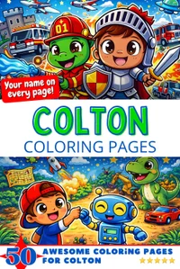 Colton Coloring Book Cover