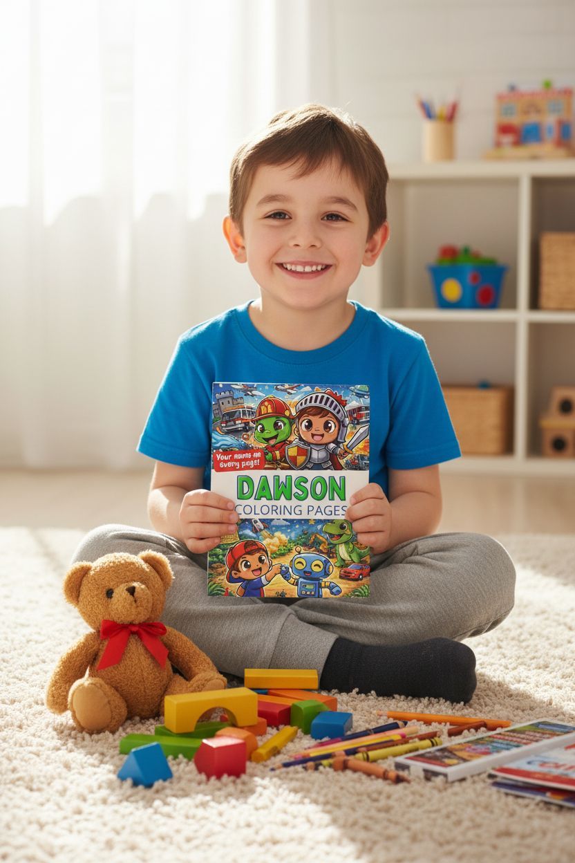 Dawson personal coloring pages