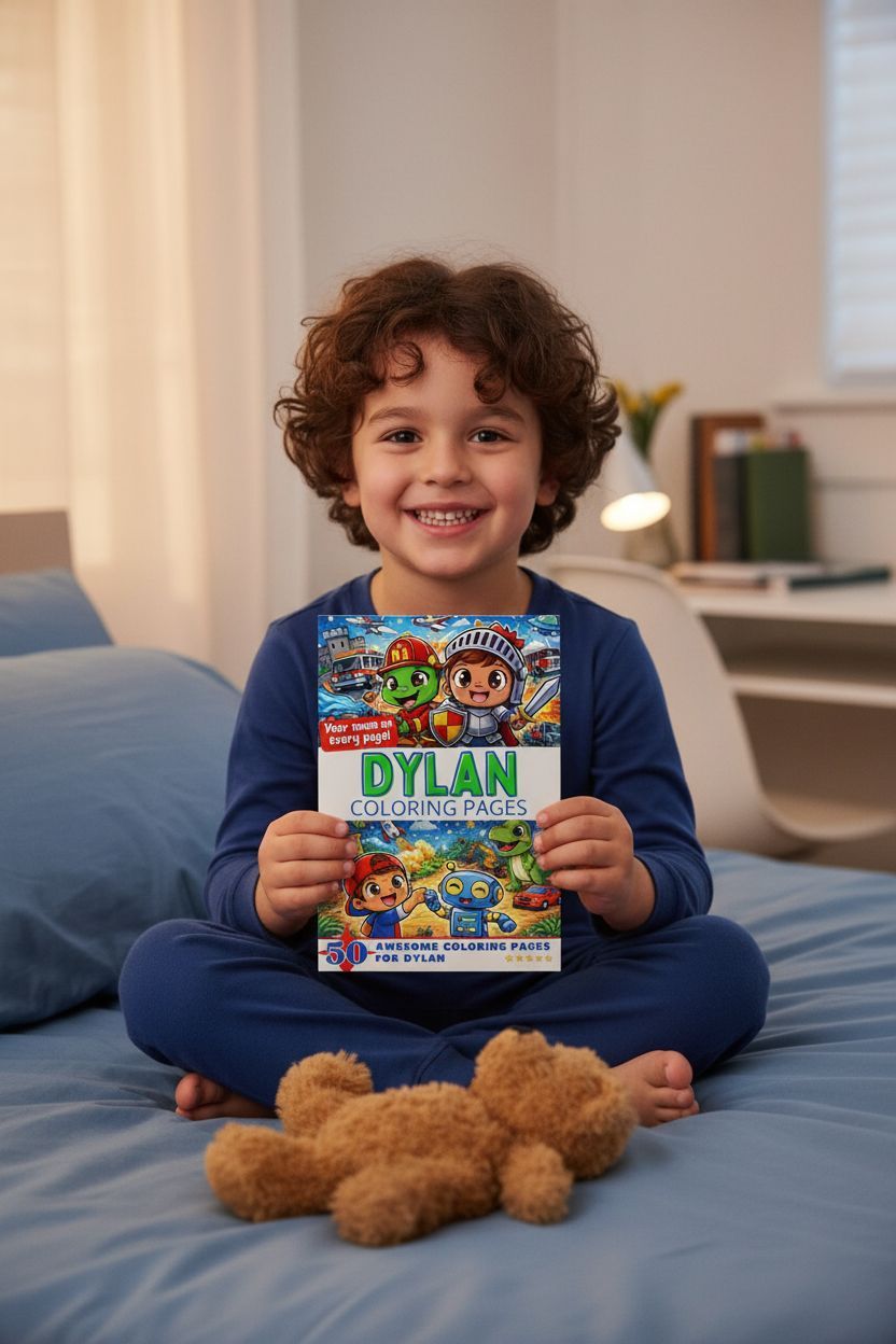 Dylan personal coloring pages