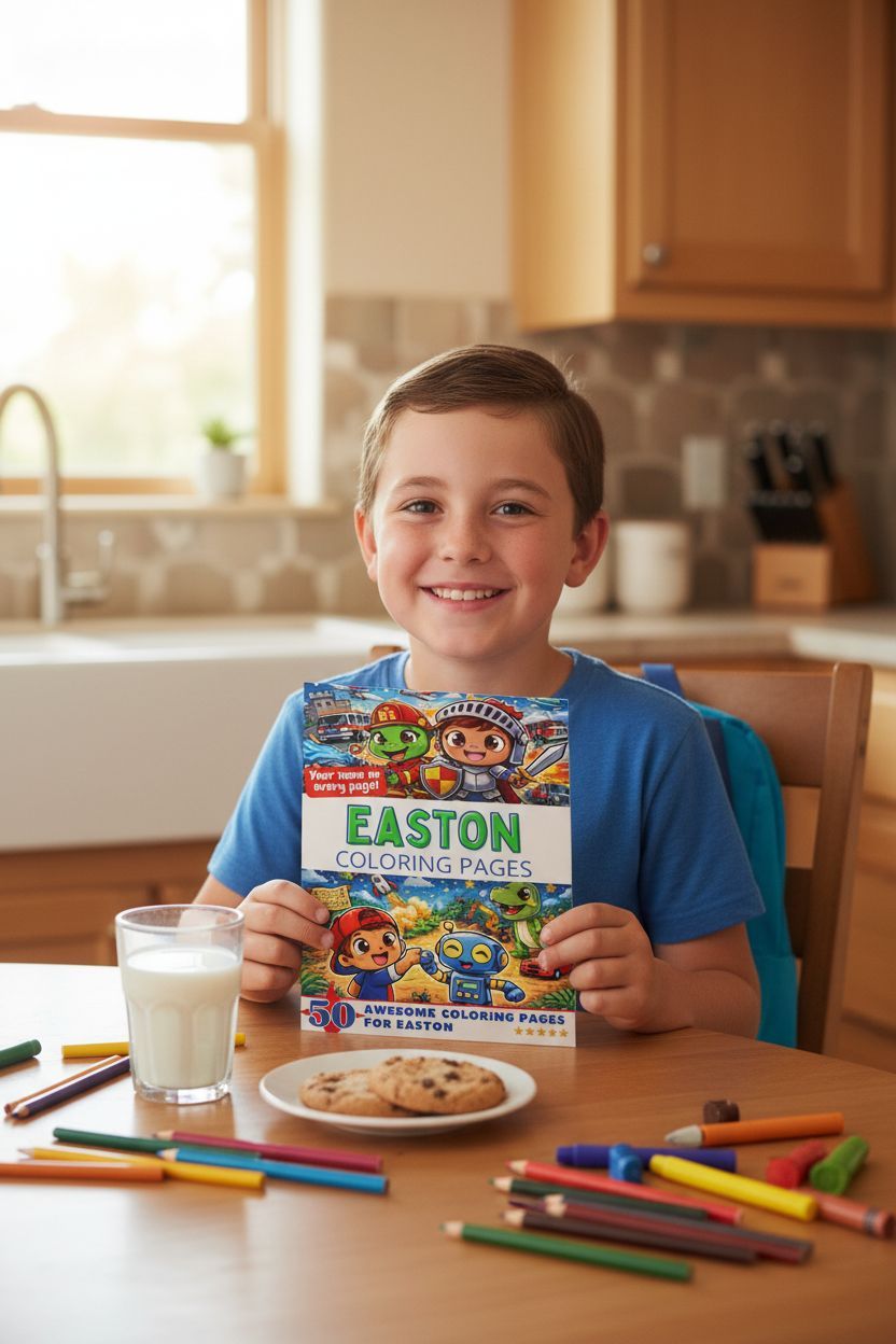 Easton personal coloring pages