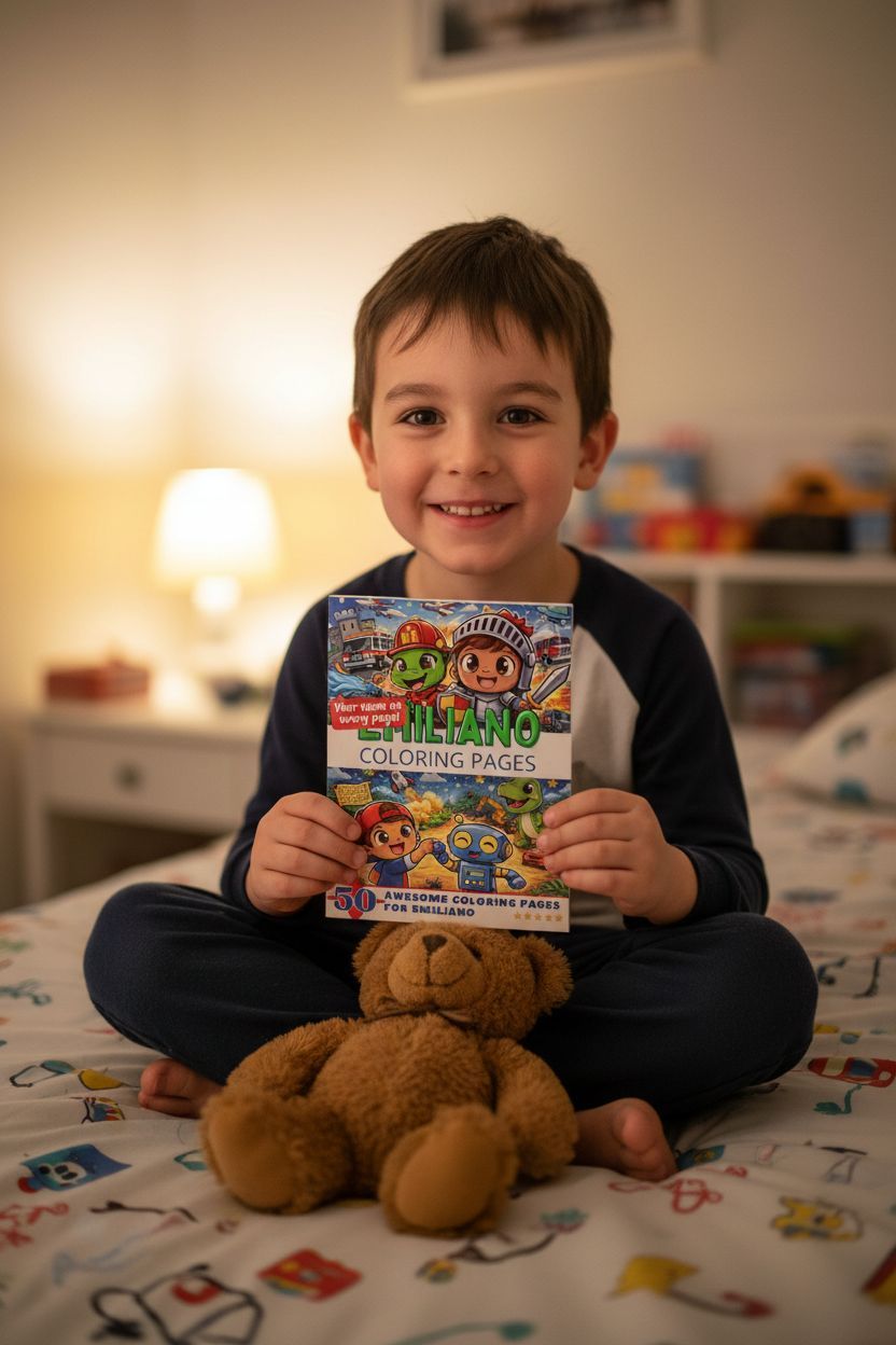 Emiliano personal coloring pages