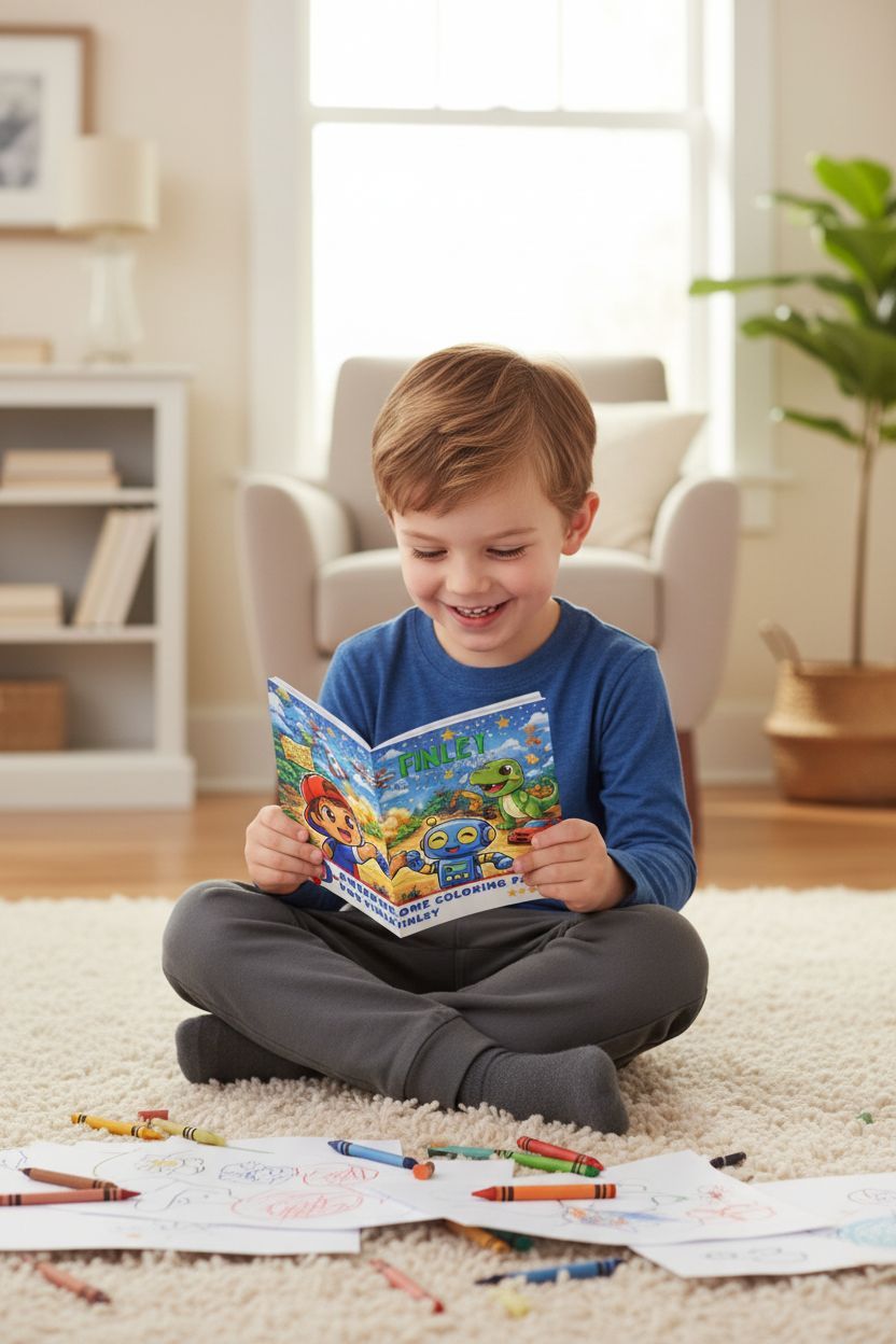 Finley personal coloring pages