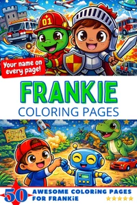 Frankie Coloring Book Cover