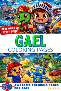 Gael Coloring Book Cover