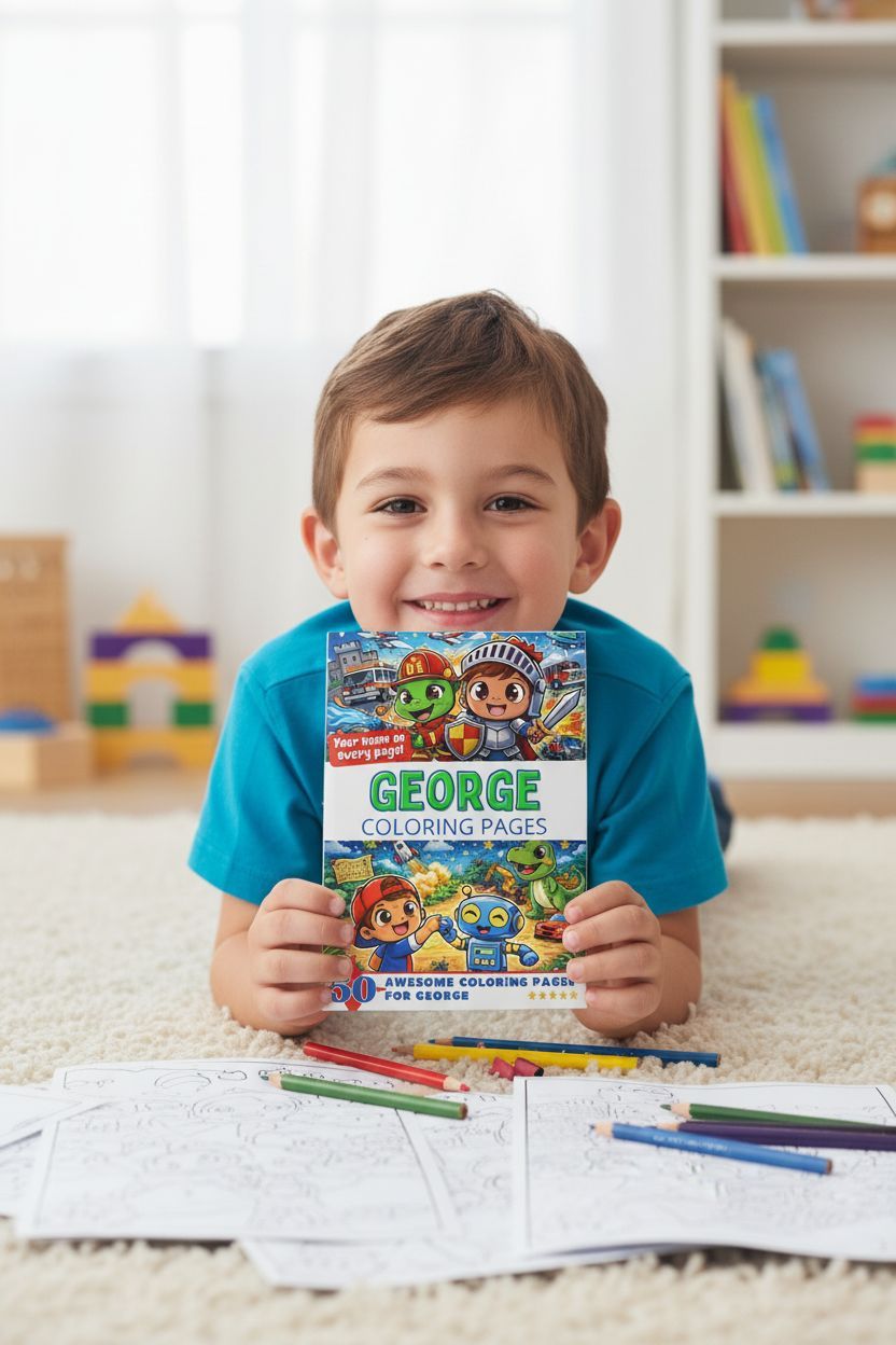 George personal coloring pages