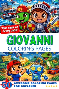 Giovanni Coloring Book Cover