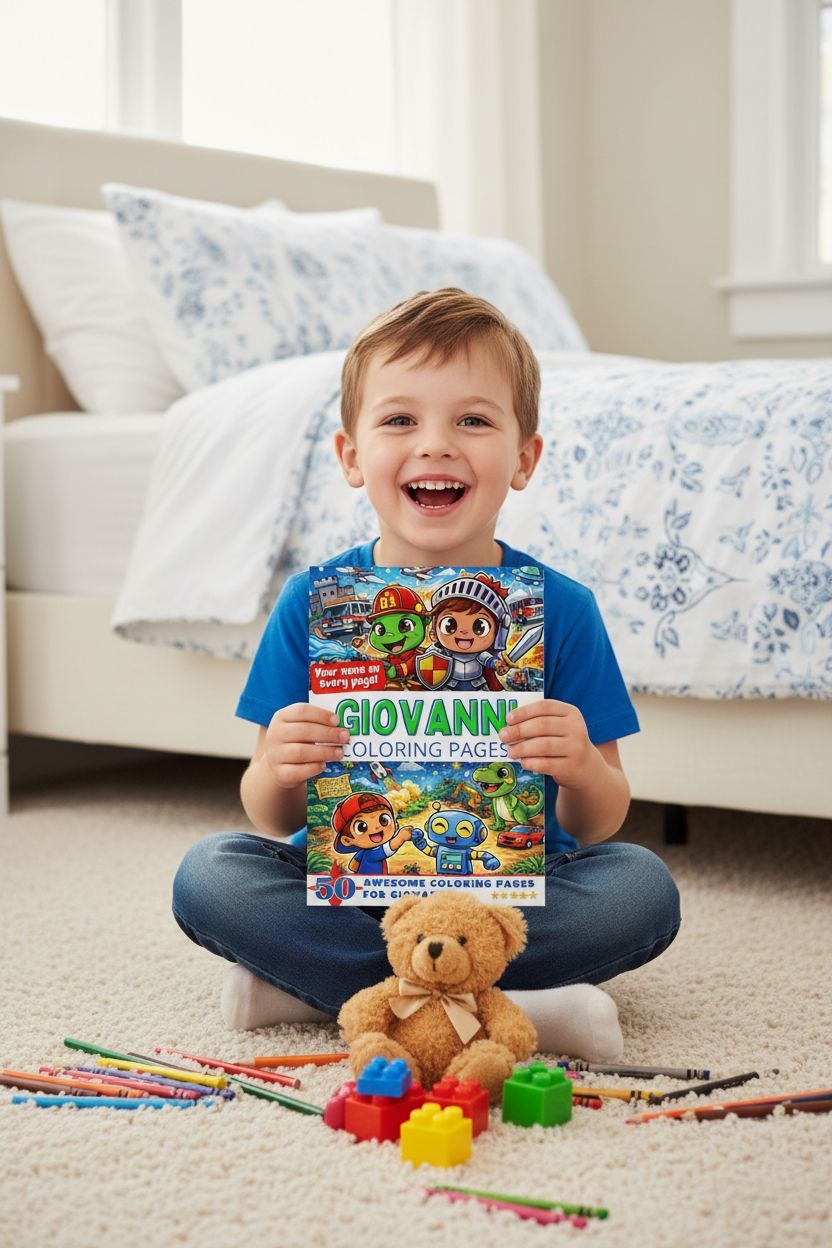 Giovanni personal coloring pages