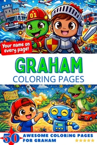 Graham Coloring Book Cover