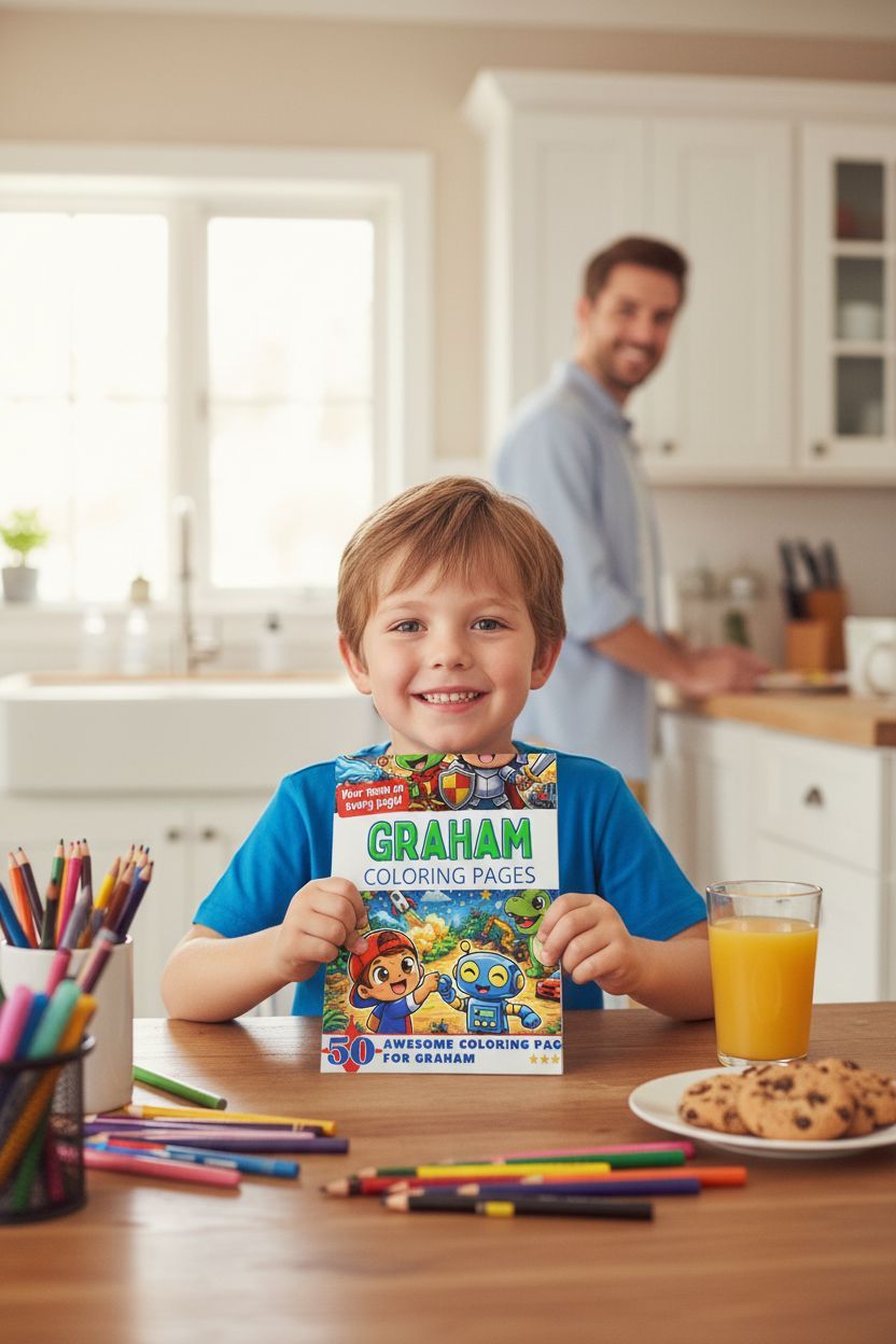 Graham personal coloring pages