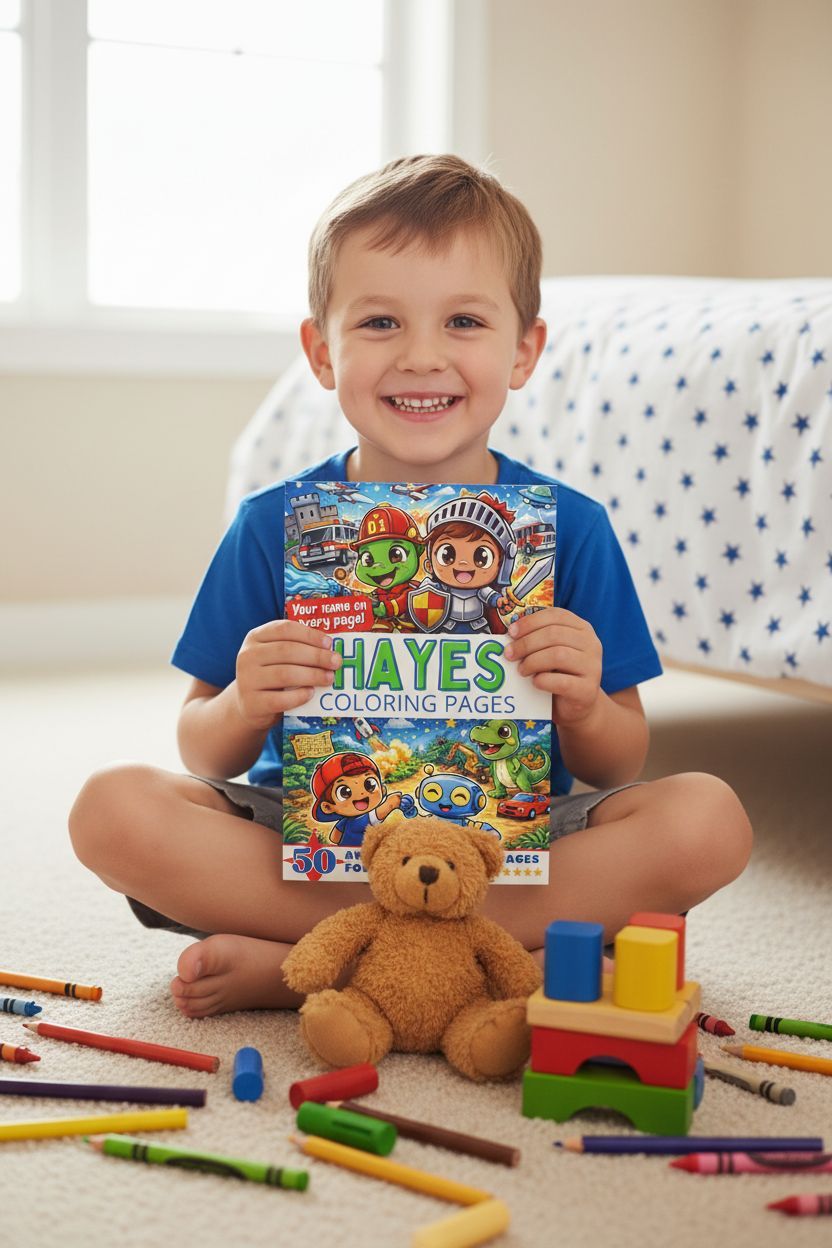 Hayes personal coloring pages
