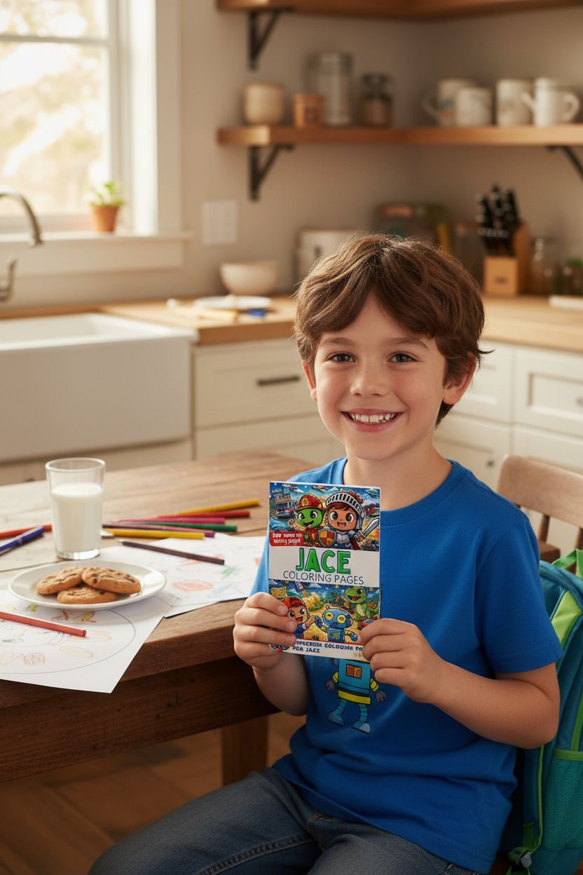 Jace personal coloring pages