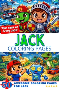 Jack Coloring Book Cover