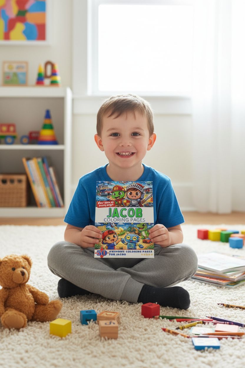 Jacob personal coloring pages