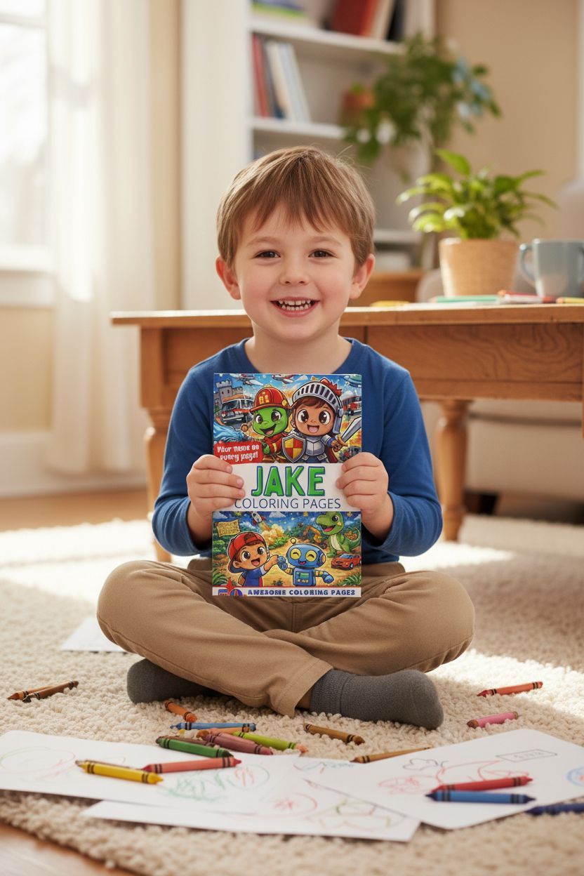 Jake personal coloring pages