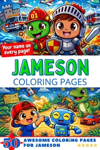 Jameson Coloring Book Cover
